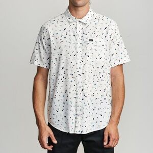 RVCA Floral short sleeved shirt